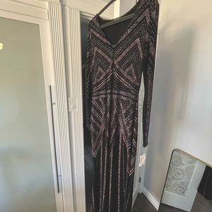 1920s Flapper Inspired Evening Gown
